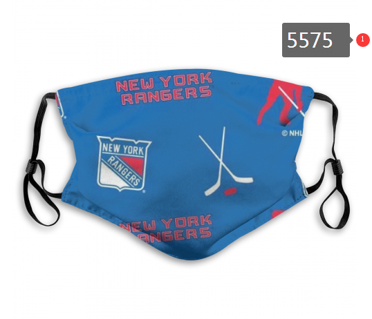 2020 NHL New York Rangers #1 Dust mask with filter